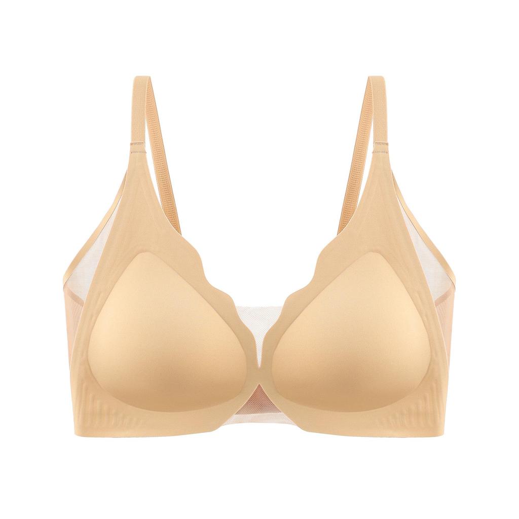 Breathable Mesh Seamless Slimming Bra - Foundation Invisible Wrap