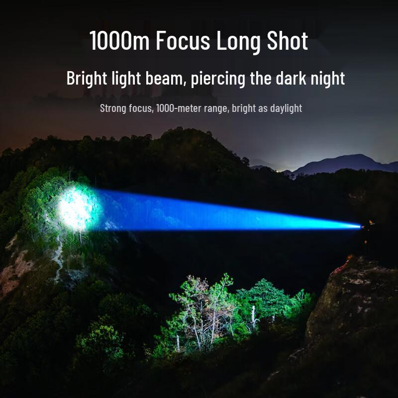 Philips SFL8168 Rechargeable Zoom Flashlight