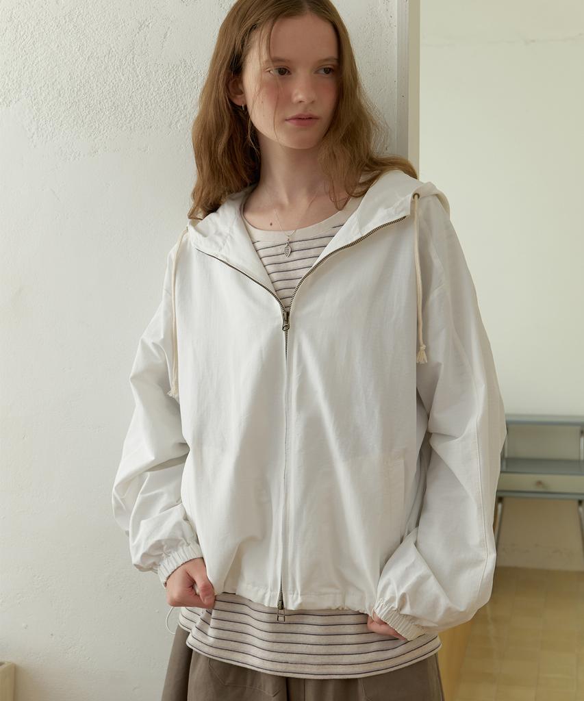 THEMITTEN Mull Hoodie Jacket (Ripstop Ivory)