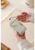Osmanthus Kitten Exquisite Ash Wood Ceramic Tea Storage Can