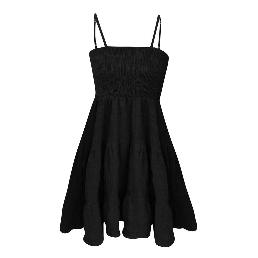 Kadın Günlük Yaz Elbise Kolsuz Sundress Tank Elbiseler Plaj Elbisesi Plaj Elbisesi