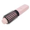 Cordless Hair Curling Iron Brush Portable Anti Scald Heated Round Thermal Brush for All Hair Type Pink