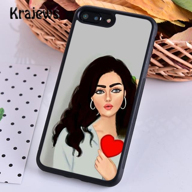 Krajews BFF Cute Girl best Friend Soft Phone Case Cover For iPhone 17 Air 16 15 14 plus 11 12 13 pro ma coque Fundas