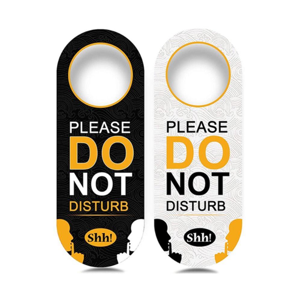 PVC Meeting Label Please Do Not Disturb Hotel Bulletin Board Door Hanger  Wall Decoration