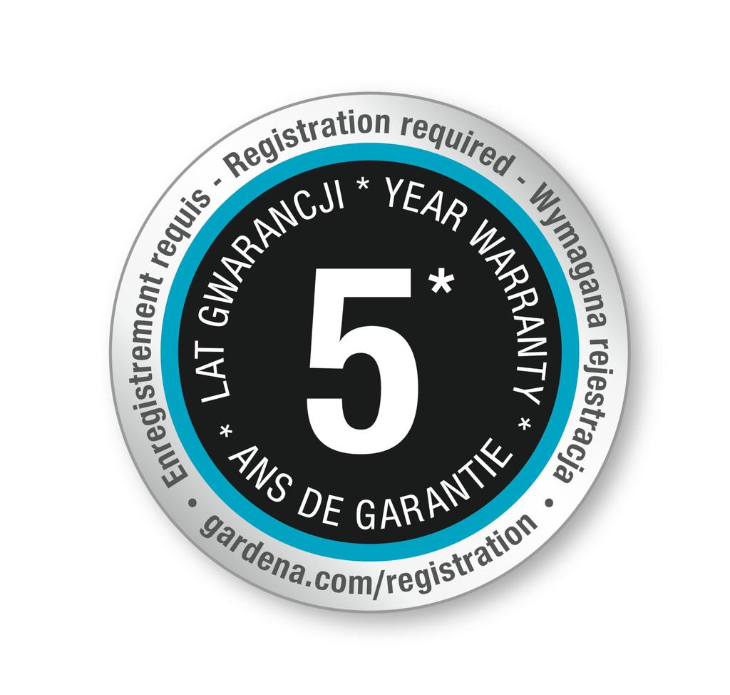 GARDENA Zavlažovací hadice Šedá Délka 15m Produkt Až 5 let 01969-20 Záruka