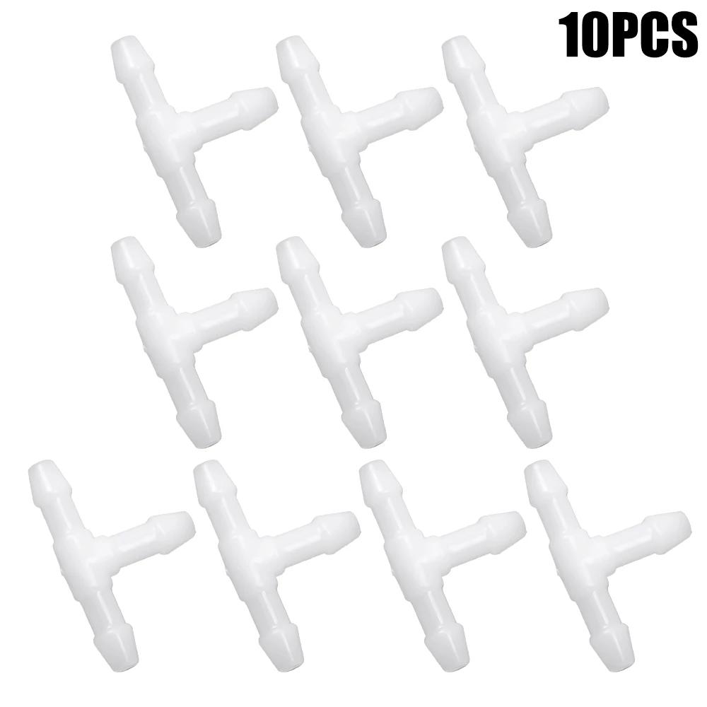 2-Color Wiper Spray Pipe Joiner T Y I 3-Type Windshield Washer Pipe Nozzle Hose Cleaning Water Hose Tube Joint Car Accessories