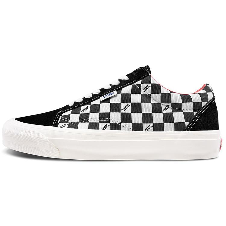 

Old Skool Vans Ns Og Lx Black Checkerboard Logo VN0A4UUT20Y 36