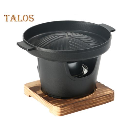 

Мини-барбекю, спиртовая печь-гриль, японская одноместная духовка для приготовления пищи, антипригарная уличная плита для барбекю для кемпинга, пикника, многофункциональные инструменты для барбекю B