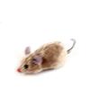 Wind Up Mouse Racing Mini Jumping Rat Plush Mice Realistic Looking Pet with Twirling Tail,Wind Up Toys for Birthday Gift