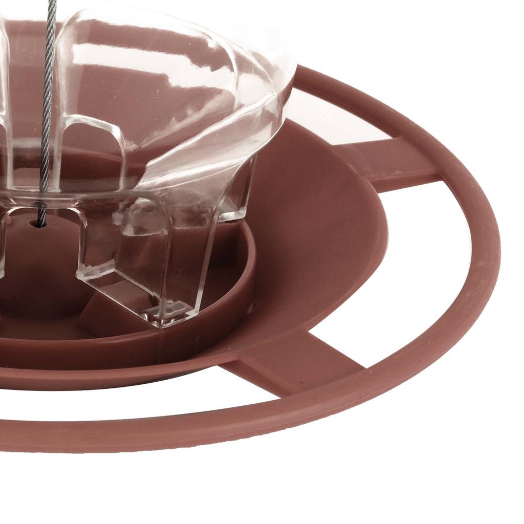 Bird Feeder Roof Hanging Bird Feeder Feeding Tool for Garden Yard Outdoor Decoration