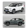 1/32 Toyota RAV4 Off-road Car High Simulation Diecast Metal Alloy Model Car Sound Light Pull Back Collection Kids Toy Gifts F566