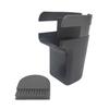 Trash Can 0.5L Mini Hanging Desktop Garbage Can with Broom Brush Compact Design Easy To Install Tiny Trash Bin Countertop Wastebasket