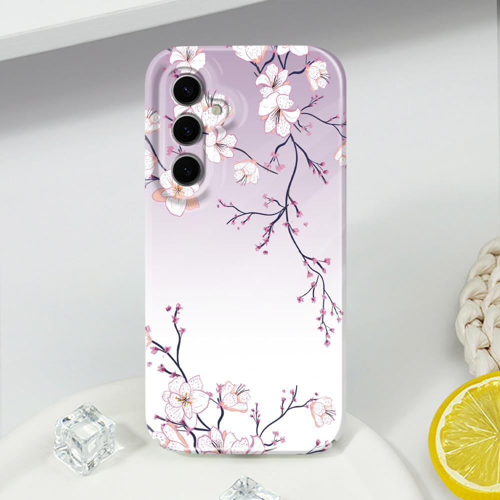 Pretty Wintersweet Phone Case For Samsung Galaxy S25 S24 S23 S22 S21 S20 Plus Ultra FE 5G Film Hard Cover