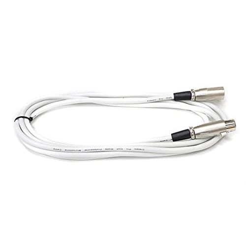 ClassicPro Microphone Cable, 1.5m (XLR Male to XLR Female), White