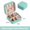 Mini Jewelry Box Storage Box Bag Small Pu Necklace Earrings Stud Earrings Jewelry Box Portable Jewelry Box