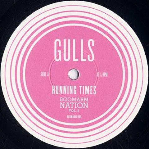 

12inch Record GULLS - Running Times; Cherish The Boy; Ove BOOMARM005 Boomarm Nation 2012 US Dance & Electronica