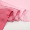Temperament Women Luxury Scarf Gradient Scarf Silk Geometric  Muslim Headband Shawl Beach Neckerchie