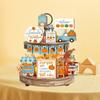 Autumn Harvest Farmhouse Decor Bundle with Pumpkin Patch Scarecrow Truck Signs and Table Centerpieces for Fall Tiered Tray