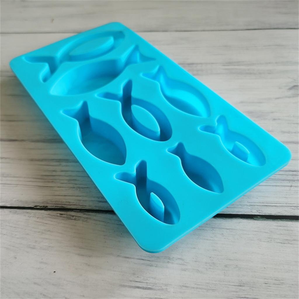 Fish Silicone Moulds For Chocolate Ice Cake Pudding Soap Epoxy Resin