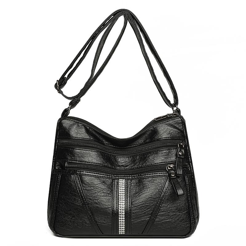 Damentasche 2026 Trend Handtaschen Damen Schultertaschen Weiches Leder Mode Vielseitige Umhängetasche