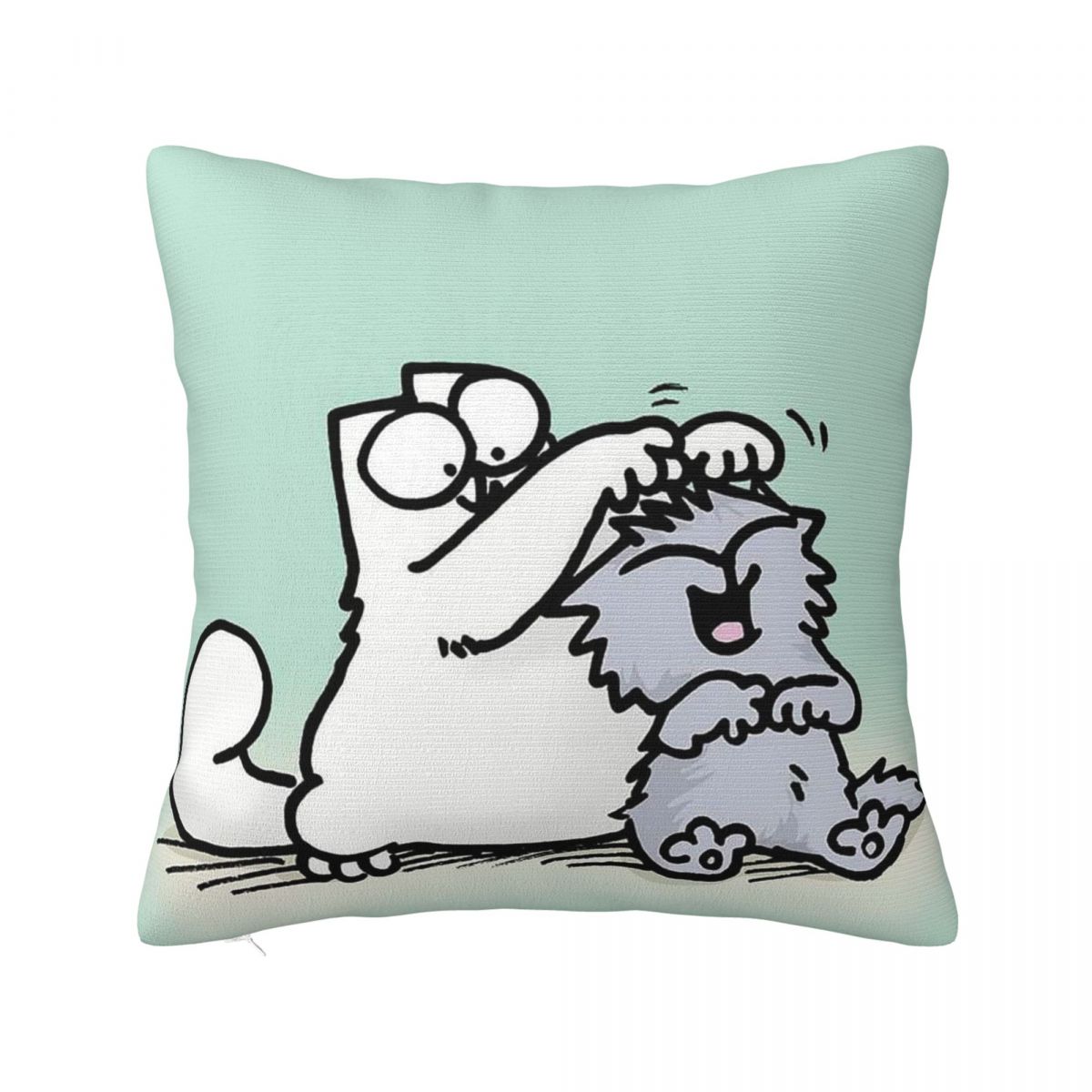 

Cartoon Simons Cats Square Pillowcase Cushion Cover Pillow Case Throw Pillow Cover for Home Sofa Living Room 30cm x 30cm