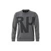 Performance Print Long Sleeve Sweatshirt Women Tops Grey Black 1342888-003