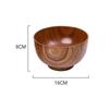 Wooden Bowl Japanese Style Wood Rice Soup Bowl Salad Bowl Food Container Large Small Bowl for Kids Tableware Wooden Utensils