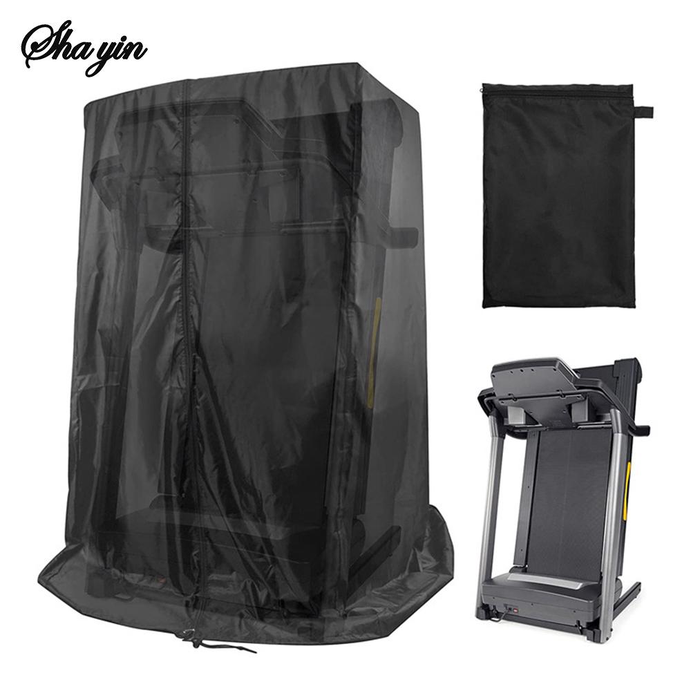 Folding Treadmill Cover Dustproof Waterproof Oxford Cloth Sun Protection Fitness Machine Cover for Home Gym Equipment