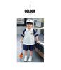 New handsome polo shirt short sleeved two-piece set for boys' summer sports suit, stylish boys' summer suit