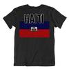 Flag T-Shirt Haiti Fashion Country Souvenir Gift Tee Pride Logo