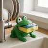 Großmaul Frosch Froschförmiges Schwammaufbewahrungsregal für Küchenarbeitsplatte