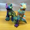 Dinosaur Toy 3d Printed T Rex Kids Creative Multihued Articulated Decor Model For Children