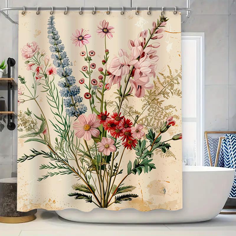 

Black White Fish Print Shower Curtain Modern Bathroom Decor Set With Hook Easy Installation Perfect Gift For Home Decoration W60H190(CM)-1 Pcs