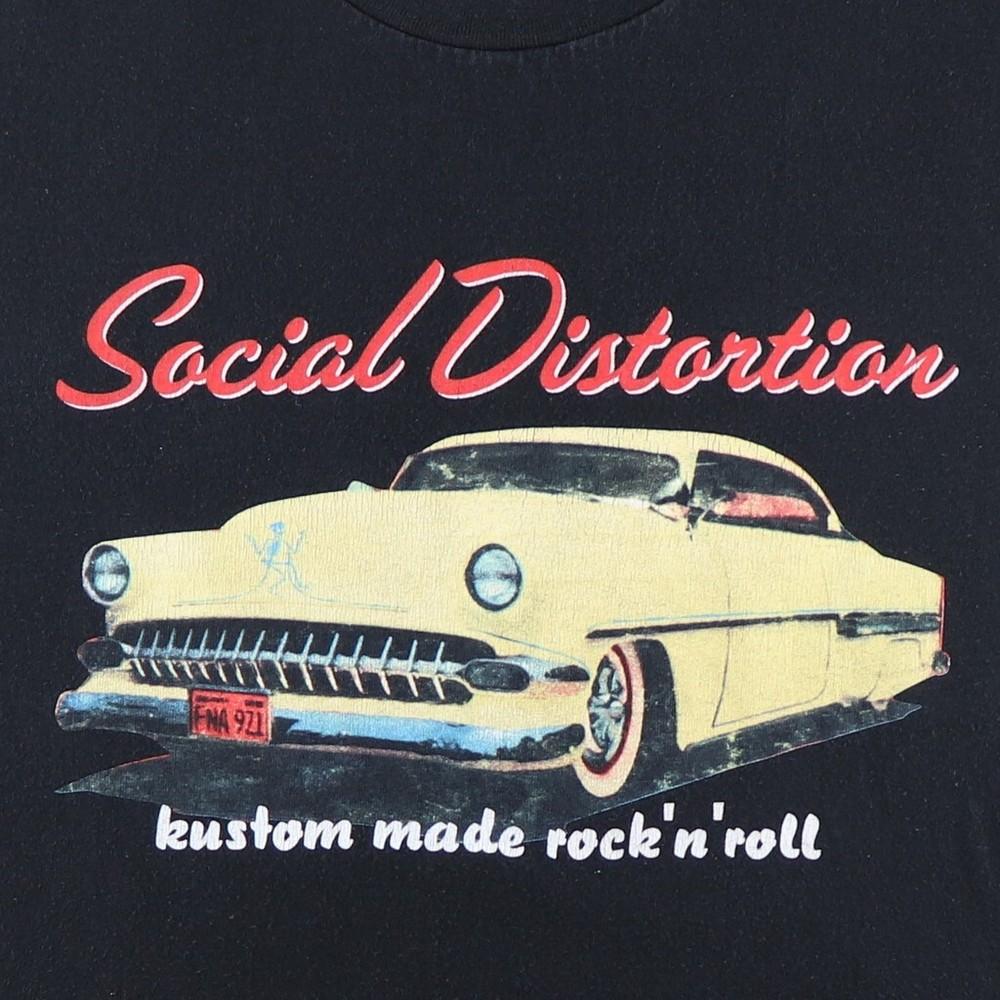 

Rare! Social Distortion Kustom Made Rock N Roll Short Sleeve T-shirt Tee Unisex T-Shirt XL
