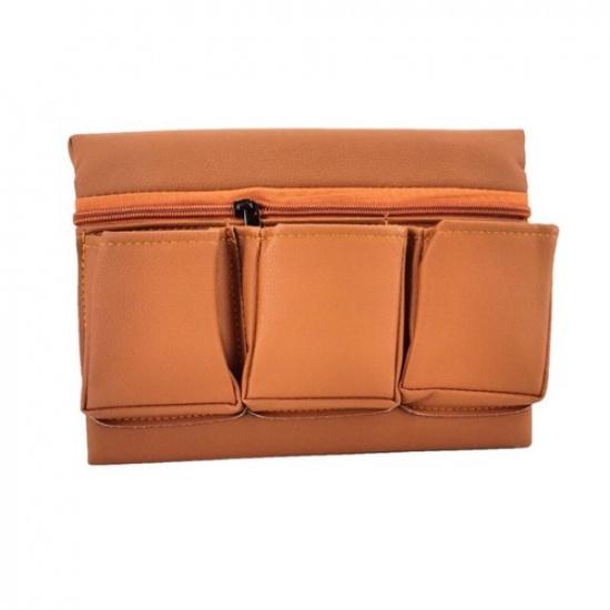 Car Window Armrest Hanging Bag Storage Box Pocket Organizer with Phone Holder