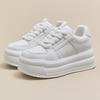 Fashion Thick-soled Inner Height-increasing Board Shoes Women's New Versatile Student Casual Tide White Shoes Single Shoes