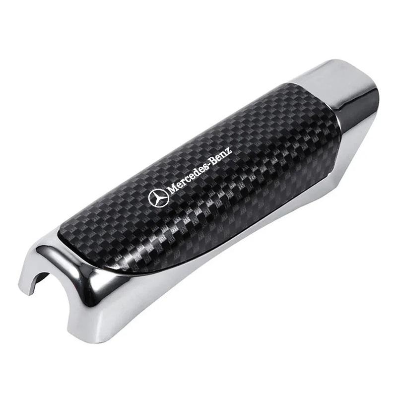 CRY1 Car Hand Brake Cover Parking Brake Handbrake Grips Protection Cover For Mercedes Benz W203 W204 W205 W177 W247 W176 W206 GLC GLK
