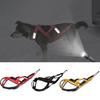 Elastic Dog Harness Reflective Pet Harness for Night Walking Weight Pulling Adjustable Dog Sled Harness for Outdoor for Active