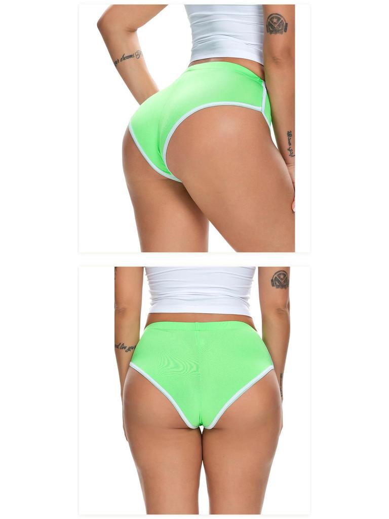 060# New Summer Women's European American Fashion Sexy Elastic Running Shorts Yoga Pants