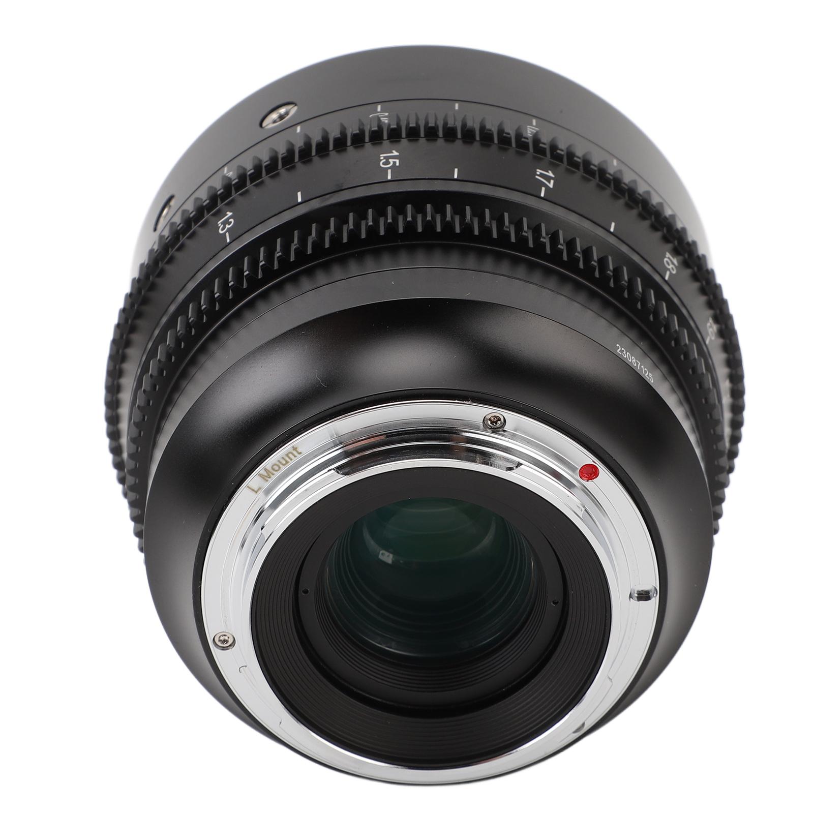 

14 мм T2.9 сверхширокоугольный кинообъектив с полным кадром, ручной фокусировкой, большой апертурой, для крепления L