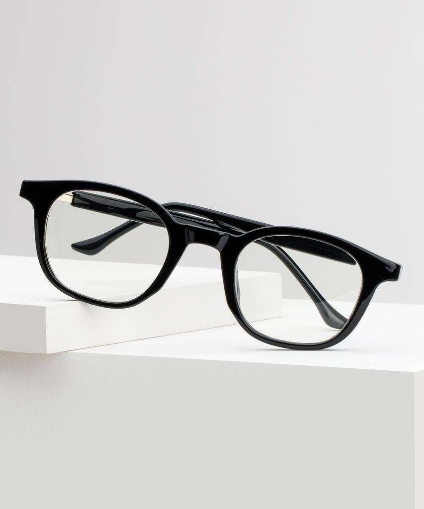 Likkeullou Rc Vis Blue Light Glasses Glossy Black