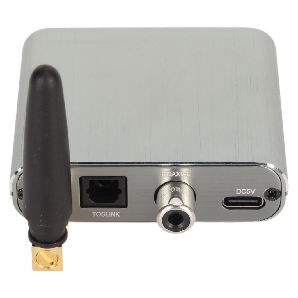 Bluetooth 5.2 Sound Receiver Coaxial Optical AUX Sound Adapter Lossless HiFi Wireless Music Receiver