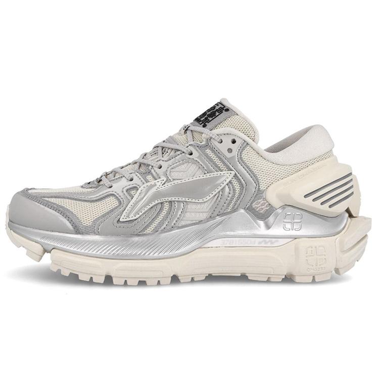 

Li Ning Kuafu Stable Low top Running Shoes Men s Ginkgo Paris Fashion Week ARZQ003-21 42