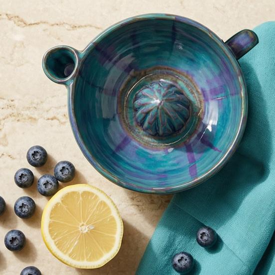 Bol Ceramic pentru Spălat Fructe de Pădure, Bol Rotativ Automată pentru Spălat Fructe și Legume, Mașină Automată de Spălat Fructe cu Scurgere, Curățare Blândă la 360° pentru Căpșuni