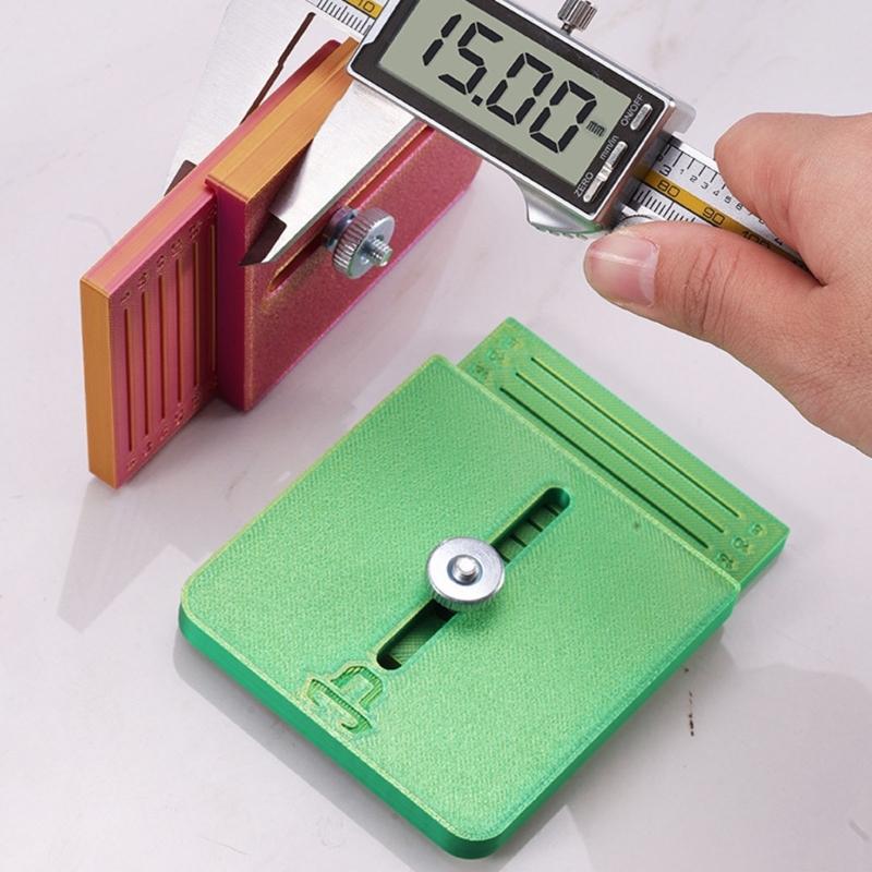 Adjustable Width Furniture Film Trimming Tool Edge Cutting Small Guide Plate Craft Sign Maker Accessories Enduring