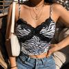 Black Brown Corset Top Sexy Cute Spaghetti Strap Crop Tops Fashion High Street Summer Women Top 90s Y2k Aesthetic Camisoles