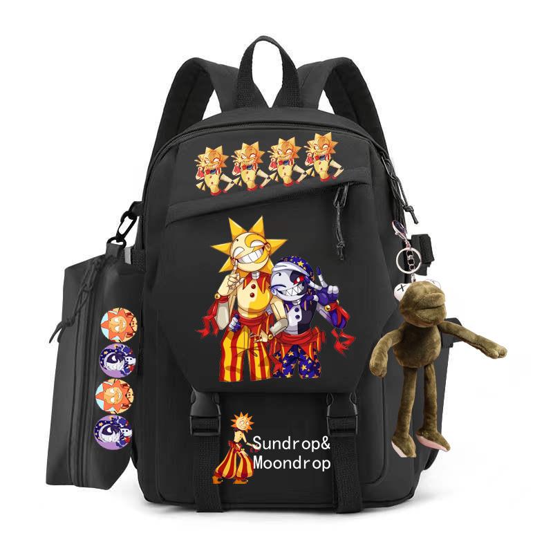 Cross-border new junior high school high-quality large-capacity casual backpack fashionable men's and