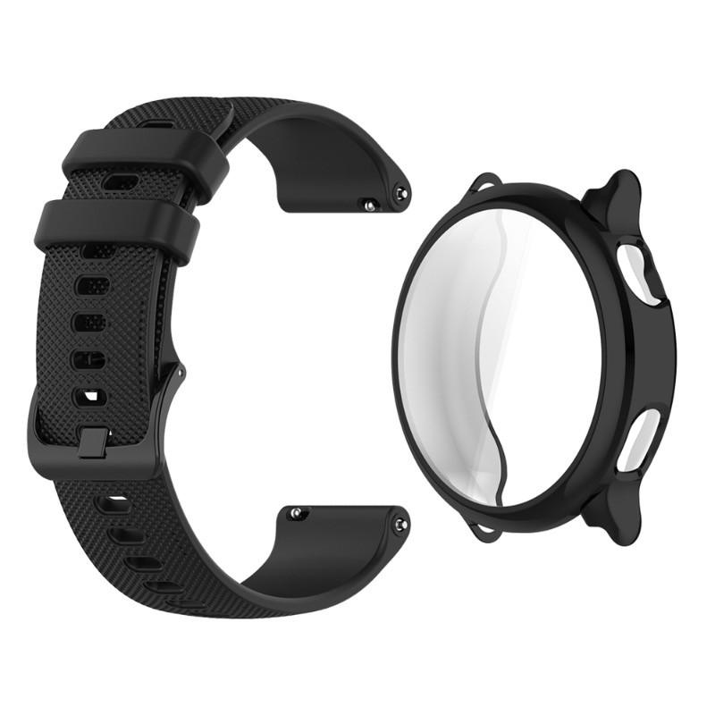 Oficiální silikonový řemínek s TPU ochranným krytem pro Garmin Active 6 Active5 Vivoactive 6 5