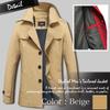 Tailored Jacket Stylish Coat Outerwear Business Casual Suit Jacket Blazer Cotton Terrace Jacket Spring Autumn Winter Cold Protection Slim MA02 Men's