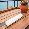 15.7 Inch X 196.5 Inch Black Outdoor Protective Net for Balcony Safety Guard for Pets Dogs Cats Weather Resistant Easy Install
